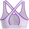 imageUnder Armour Womens CrossBack Mid Bra535 Salt Purple   White
