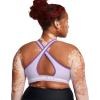 imageUnder Armour Womens CrossBack Mid Bra535 Salt Purple   White
