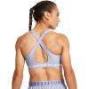 imageUnder Armour Womens CrossBack Mid Bra539 Celeste  Celeste  White