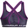 imageUnder Armour Womens CrossBack Mid Bra558 Tempered Steel   White
