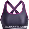 imageUnder Armour Womens CrossBack Mid Bra558 Tempered Steel   White