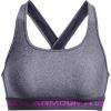 imageUnder Armour Womens CrossBack Mid Bra558 Tempered Steel Light Heather   Strobe