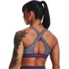 imageUnder Armour Womens CrossBack Mid Bra558 Tempered Steel Light Heather   Strobe