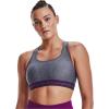 imageUnder Armour Womens CrossBack Mid Bra558 Tempered Steel Light Heather   Strobe