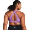 imageUnder Armour Womens CrossBack Mid Bra560 Provence Purple  Provence Purple  Purple Ace