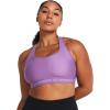 imageUnder Armour Womens CrossBack Mid Bra560 Provence Purple  Provence Purple  Purple Ace