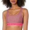 imageUnder Armour Womens CrossBack Mid Bra635 Charged Cherry   Charged Cherry