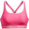 imageUnder Armour Womens CrossBack Mid Bra640 Pink Punk   White