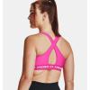 imageUnder Armour Womens CrossBack Mid Bra655 Rebel Pink