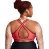 imageUnder Armour Womens CrossBack Mid Bra713 Racer Red  Cardinal  Black