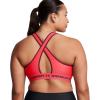 imageUnder Armour Womens CrossBack Mid Bra713 Racer Red  Cardinal  Black