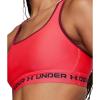 imageUnder Armour Womens CrossBack Mid Bra713 Racer Red  Cardinal  Black