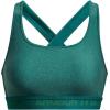 imageUnder Armour Womens CrossBack Mid Bra722 Coastal Teal   Lime Surge