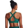 imageUnder Armour Womens CrossBack Mid Bra722 Coastal Teal   Lime Surge