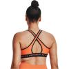 imageUnder Armour Womens CrossBack Mid Bra800 Sunset Boulevard  Black  Sunset Boulevard