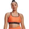 imageUnder Armour Womens CrossBack Mid Bra800 Sunset Boulevard  Black  Sunset Boulevard