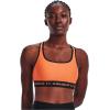 imageUnder Armour Womens CrossBack Mid Bra800 Sunset Boulevard  Black  Sunset Boulevard