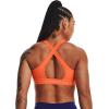 imageUnder Armour Womens CrossBack Mid Bra866 Orange Blast   Frosted Orange