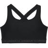 imageUnder Armour Womens CrossBack Mid BraBlack 001Jet Gray