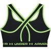 imageUnder Armour Womens CrossBack Mid BraBlack 002Quirky Lime
