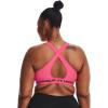 imageUnder Armour Womens CrossBack Mid BraCerise 653Black