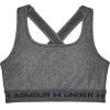 imageUnder Armour Womens CrossBack Mid BraCharcoal Light Heather 019Black