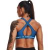 imageUnder Armour Womens CrossBack Mid BraCruise Blue Light Heather 899White