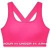 imageUnder Armour Womens CrossBack Mid BraElectro Pink 695White
