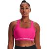 imageUnder Armour Womens CrossBack Mid BraElectro Pink 695White