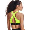 imageUnder Armour Womens CrossBack Mid BraHighvis Yellow 731White