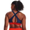 imageUnder Armour Womens CrossBack Mid BraIndigo 404Phoenix Fire