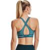 imageUnder Armour Womens CrossBack Mid BraLegion Blue Light Heather 400Breeze