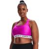 imageUnder Armour Womens CrossBack Mid BraMeteor Pink 660White