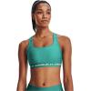 imageUnder Armour Womens CrossBack Mid BraNeptune Light Heather 369Sea Mist