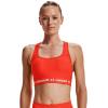 imageUnder Armour Womens CrossBack Mid BraPhoenix Fire 296White