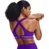 imageUnder Armour Womens CrossBack Mid BraPurple Zest 754Purple Tint