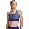 imageUnder Armour Womens CrossBack Mid BraRegal Light Heather 415Stardust Blue