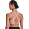 imageUnder Armour Womens CrossBack Mid BraRetro Pink Light Heather 676Beta