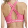 imageUnder Armour Womens CrossBack Mid BraSuper PinkWhite