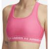 imageUnder Armour Womens CrossBack Mid BraSuper PinkWhite