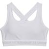 imageUnder Armour Womens CrossBack Mid BraWhite 100Halo Gray