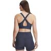 imageUnder Armour Womens Crossback Longline MidImpact Sports BraBra044 Downpour Gray   White