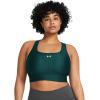 imageUnder Armour Womens Crossback Longline MidImpact Sports BraBra449 Hydro Teal   White