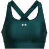 imageUnder Armour Womens Crossback Longline MidImpact Sports BraBra449 Hydro Teal   White