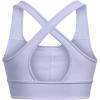imageUnder Armour Womens Crossback Longline MidImpact Sports BraBra539 Celeste   White