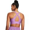 imageUnder Armour Womens Crossback Longline MidImpact Sports BraBra560 Provence Purple   Purple Ace