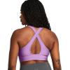 imageUnder Armour Womens Crossback Longline MidImpact Sports BraBra560 Provence Purple   Purple Ace
