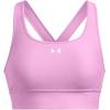 imageUnder Armour Womens Crossback Longline MidImpact Sports BraBra638 Stellar Pink   White