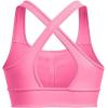 imageUnder Armour Womens Crossback Longline MidImpact Sports BraBra682 Fluo Pink   White