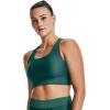 imageUnder Armour Womens Crossback Longline MidImpact Sports BraBraCoastal Tealbirdie Green